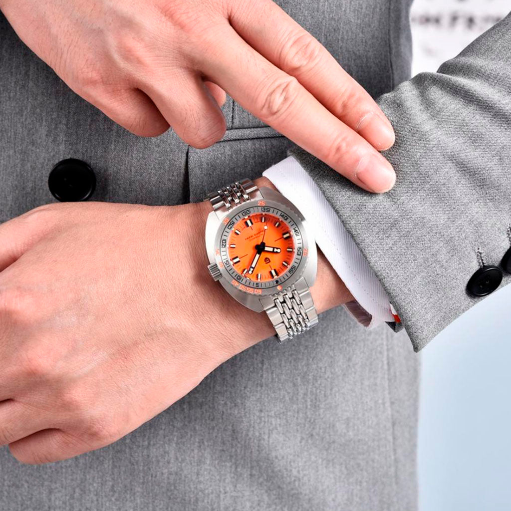 Pagani Design Orange Turtle Watch