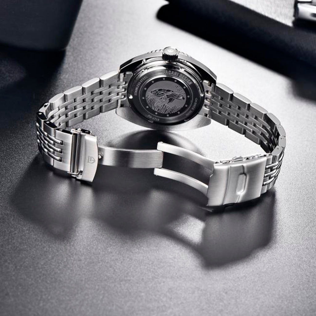 Pagani Design Blue Turtle Watch