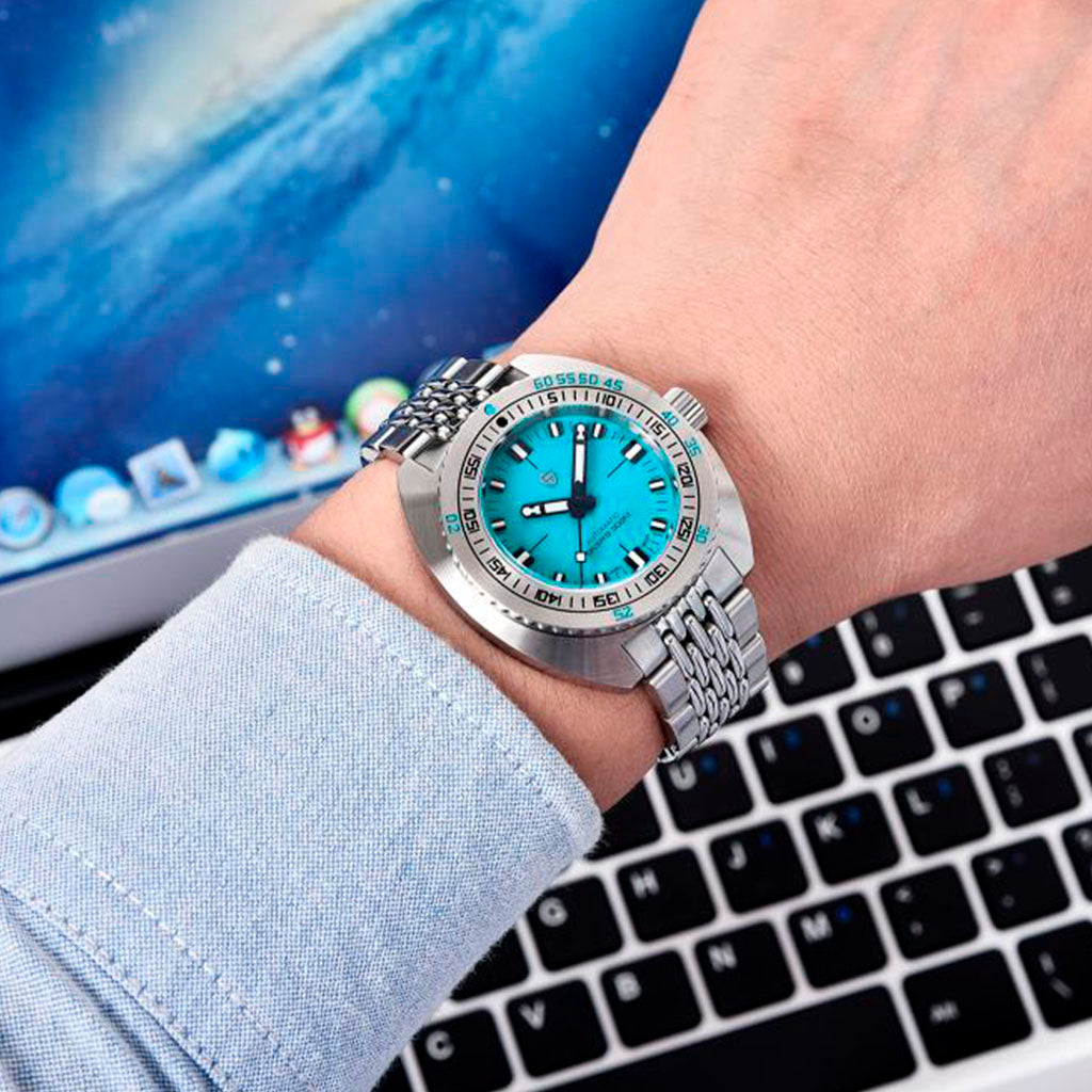 Pagani Design Turquoise Turtle Watch