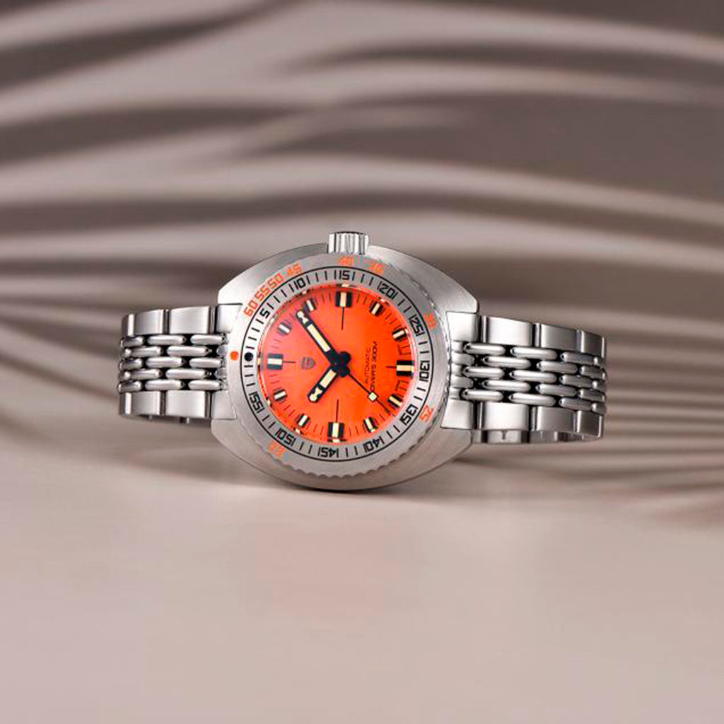 Pagani Design Orange Turtle Watch