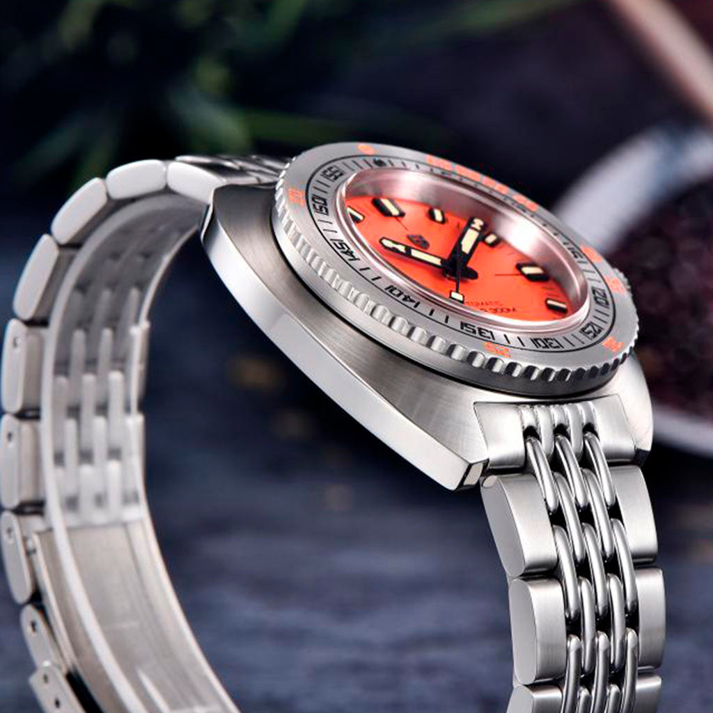Pagani Design Orange Turtle Watch