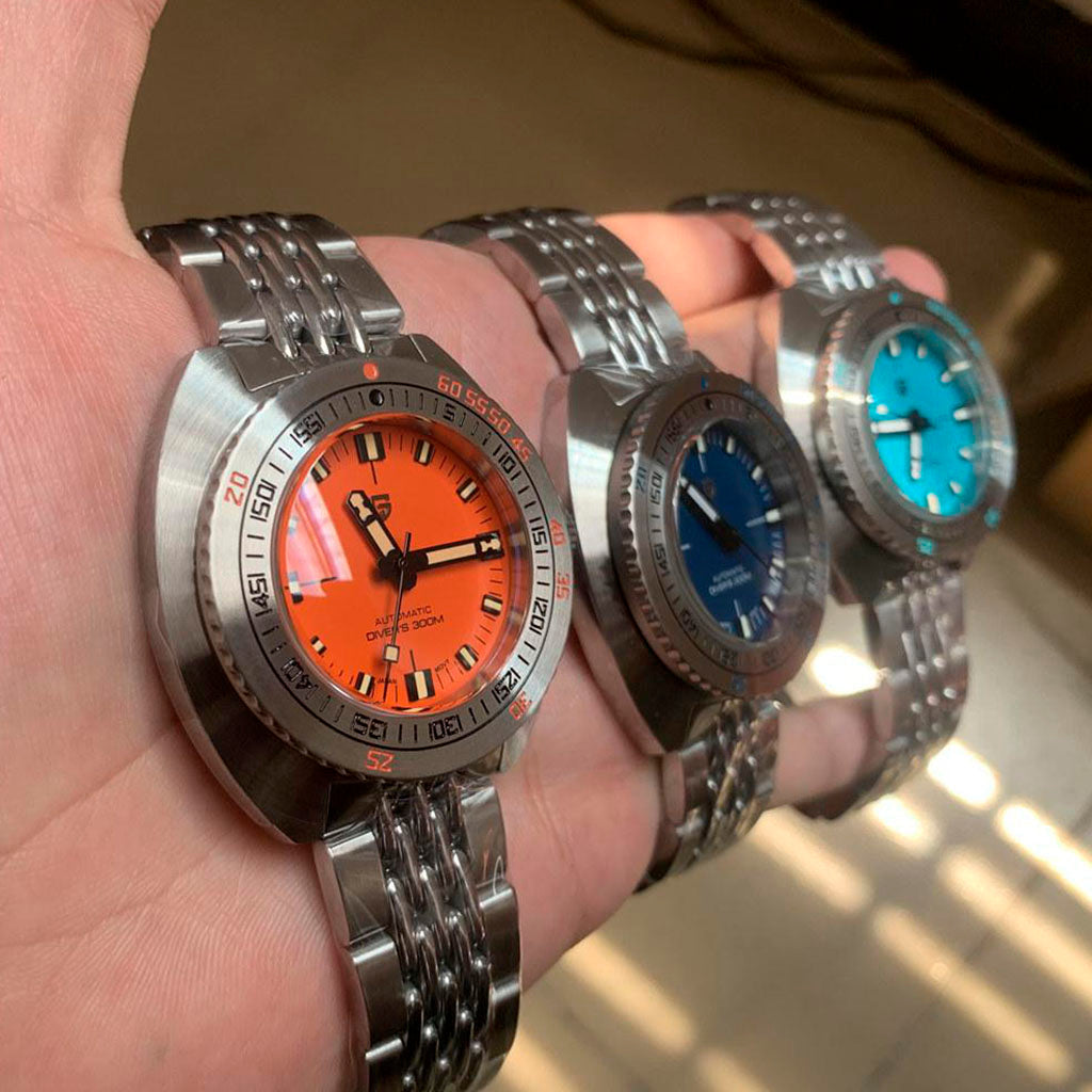 Pagani Design Blue Turtle Watch