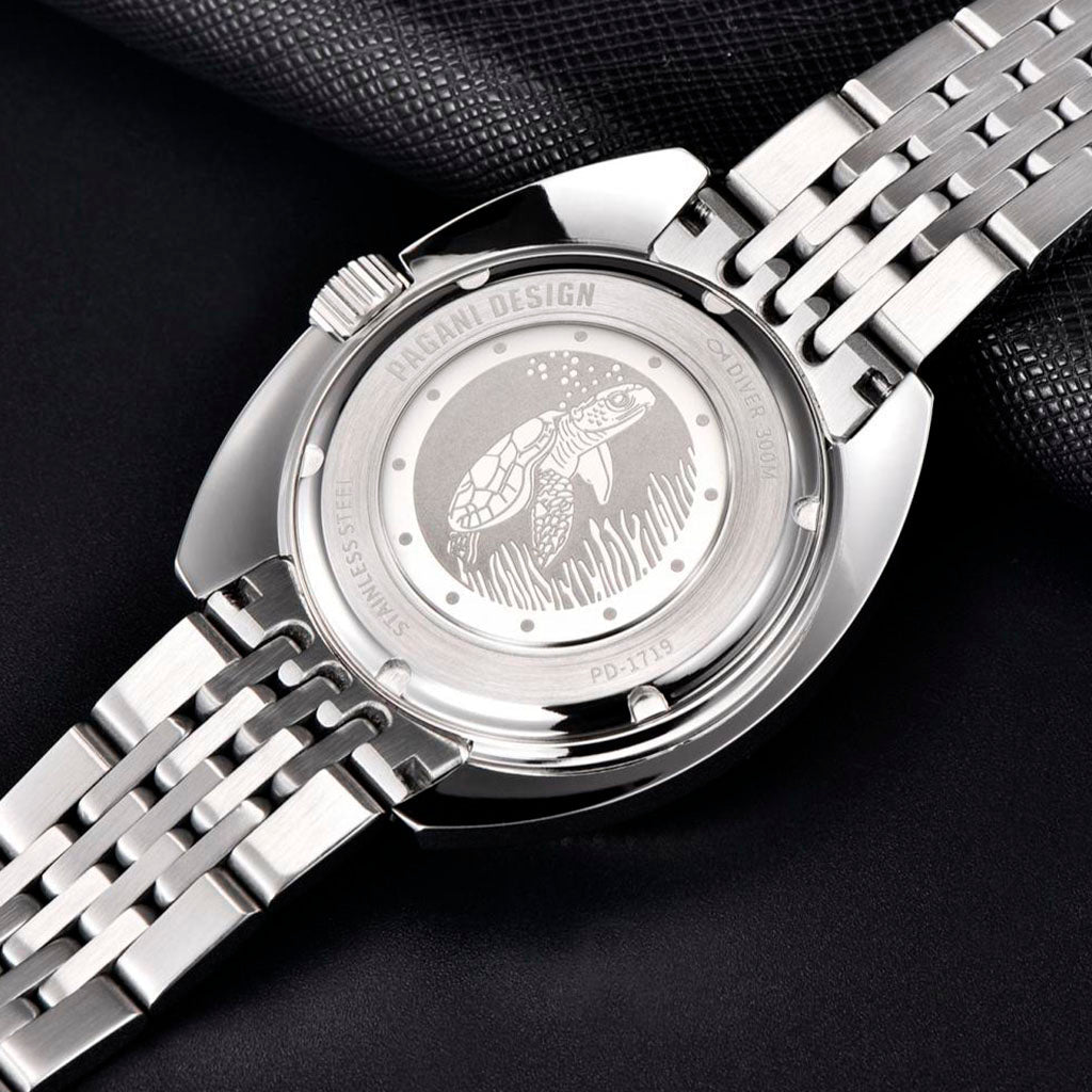 Pagani Design Orange Turtle Watch