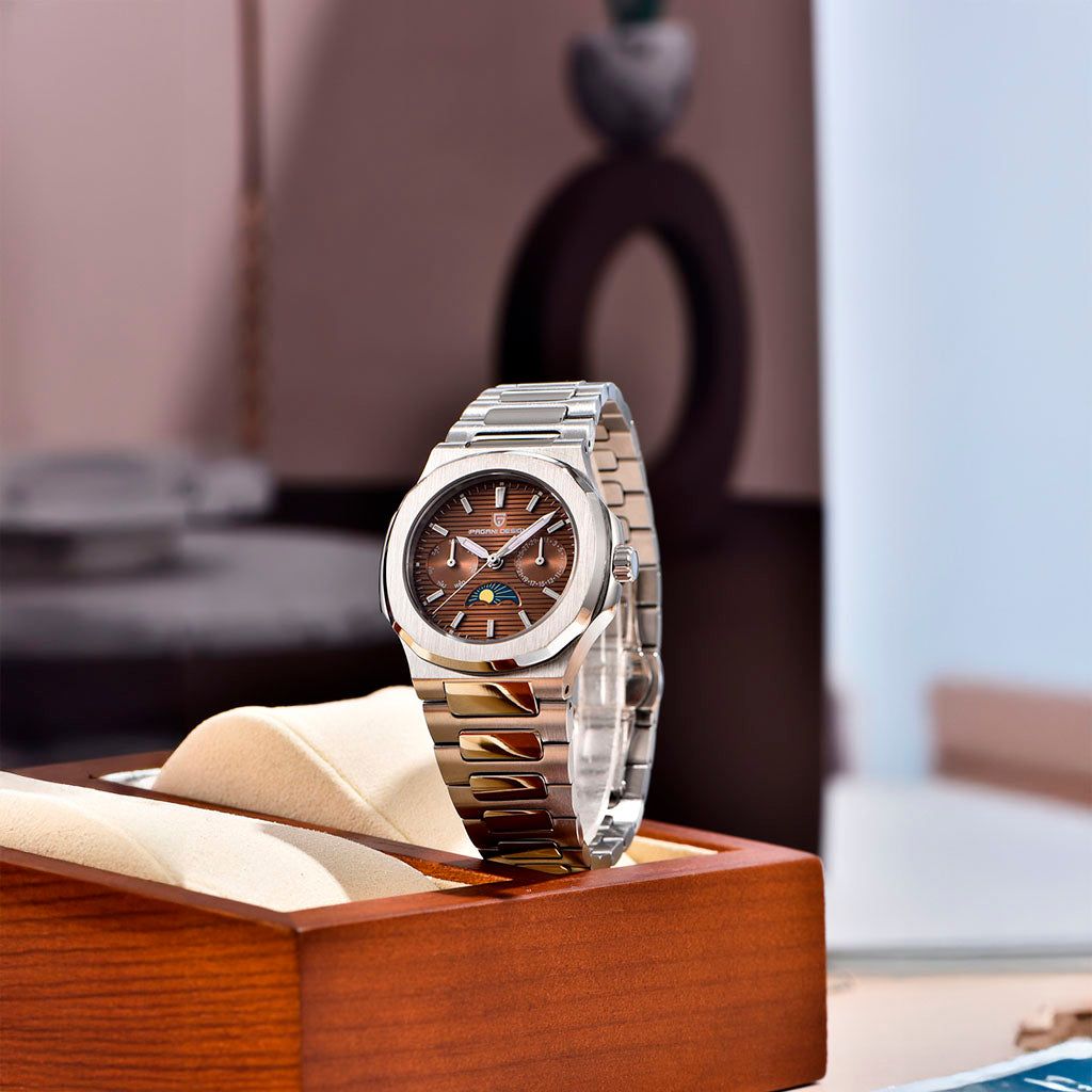 Pagani Design Le Mans Brown Watch