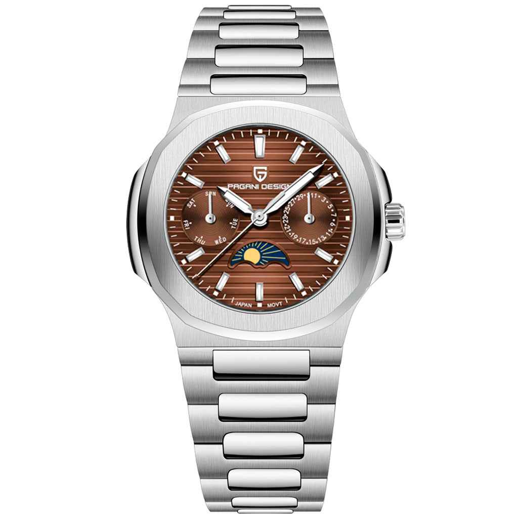 Pagani Design Le Mans Brown Watch