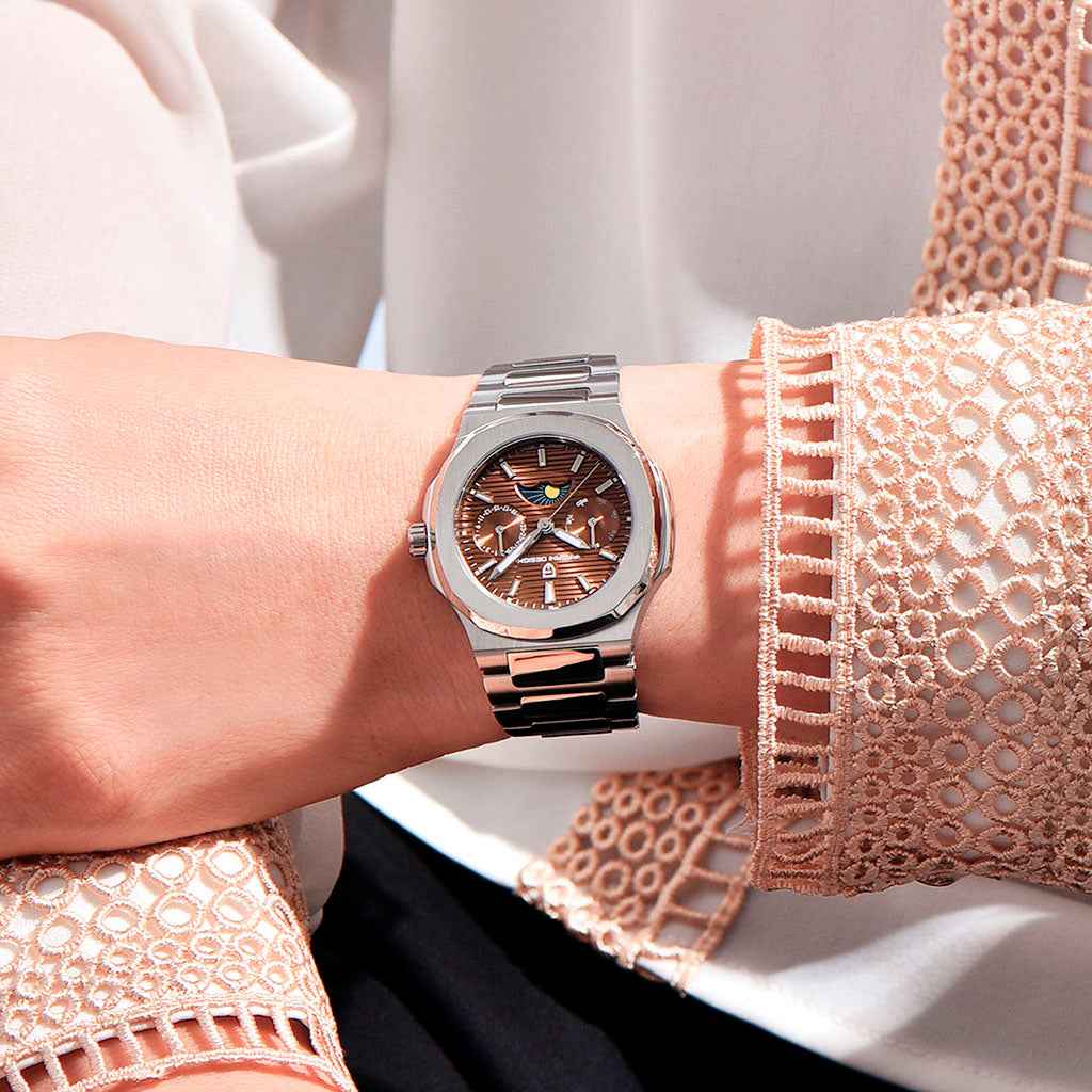Pagani Design Le Mans Brown Watch
