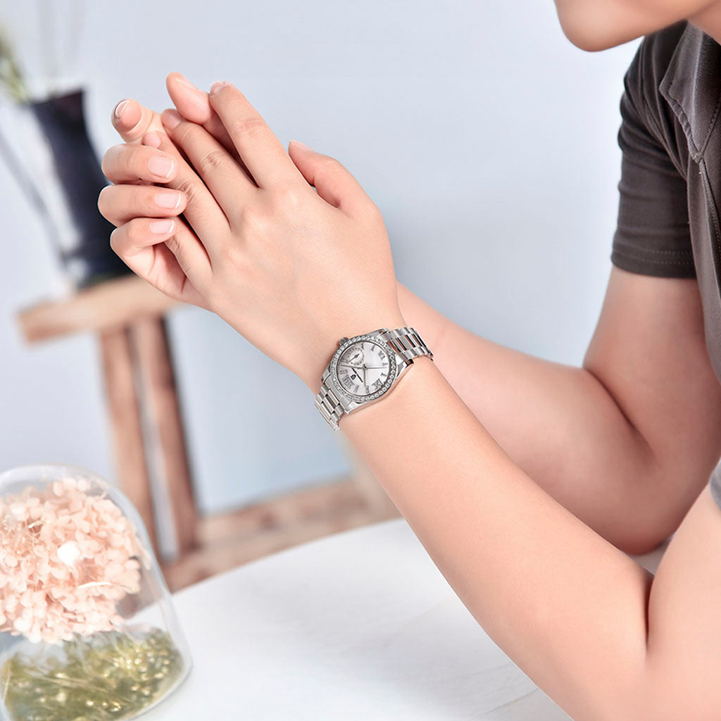 Pagani Design Lily White Women's Watch