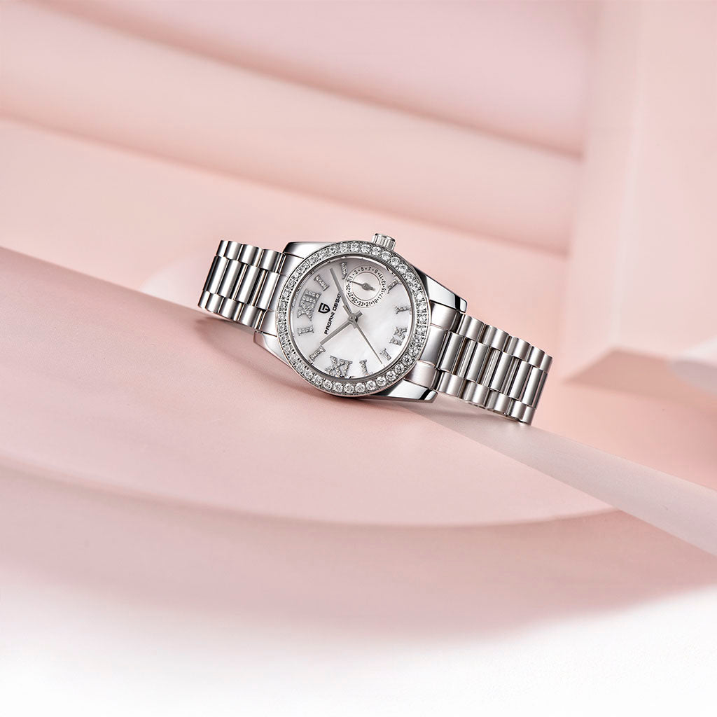 Pagani Design Lily White Women's Watch