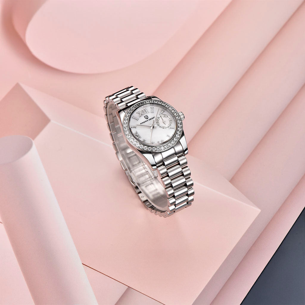 Pagani Design Lily White Women's Watch