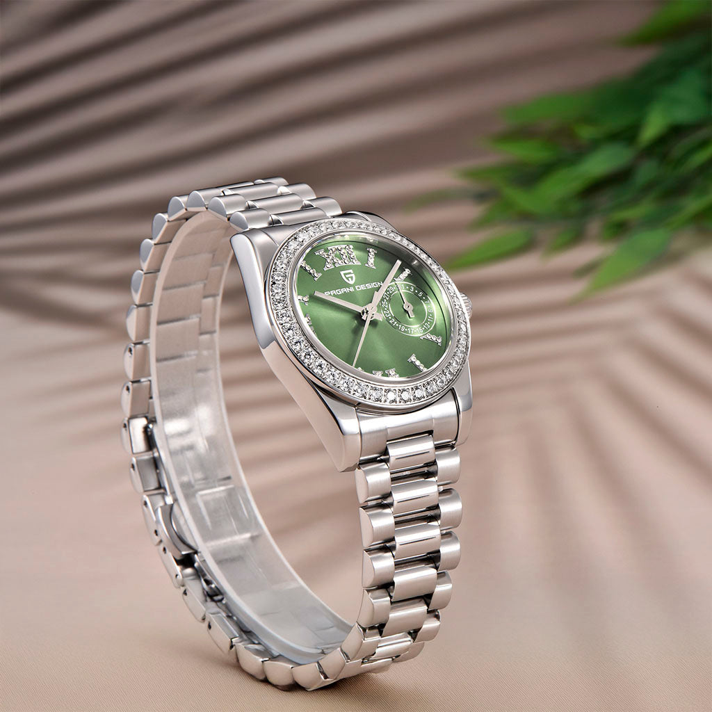 Pagani Design Lily Green Women's Watch