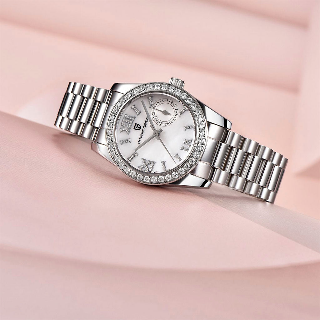Pagani Design Lily White Women's Watch
