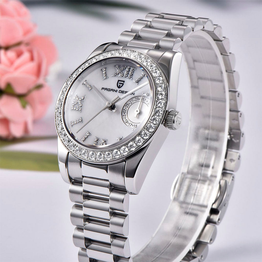 Pagani Design Lily White Women's Watch