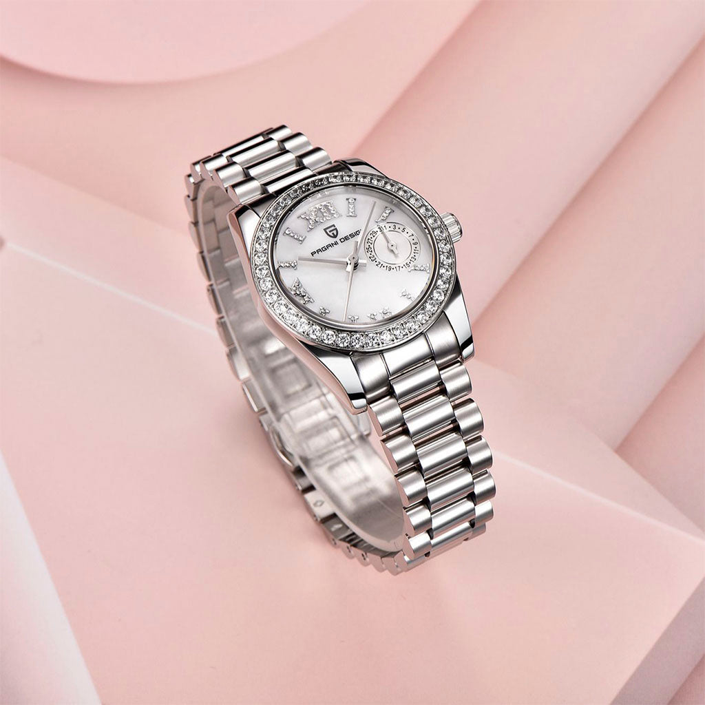 Pagani Design Lily White Women's Watch