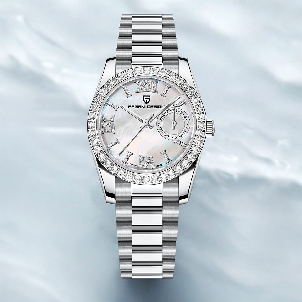 Pagani Design Lily White Women's Watch