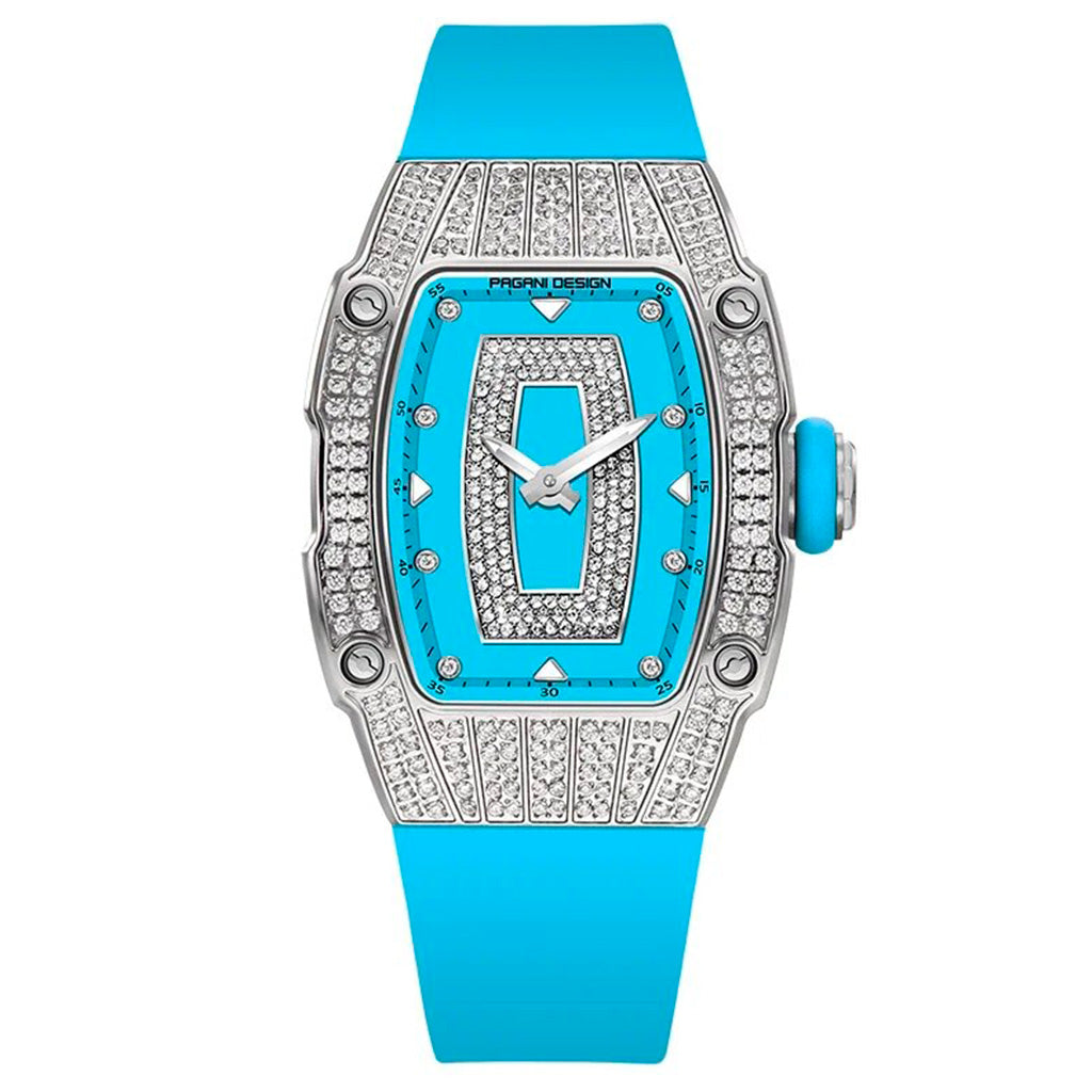 Pagani Design Women's Marigold Blue and Silver Watch