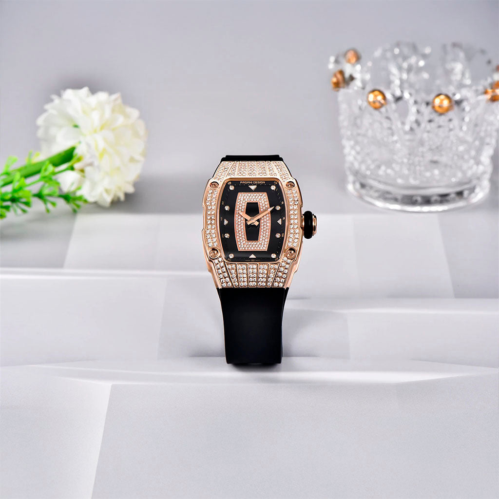 Pagani Design Marigold Women's Watch in Black and Gold