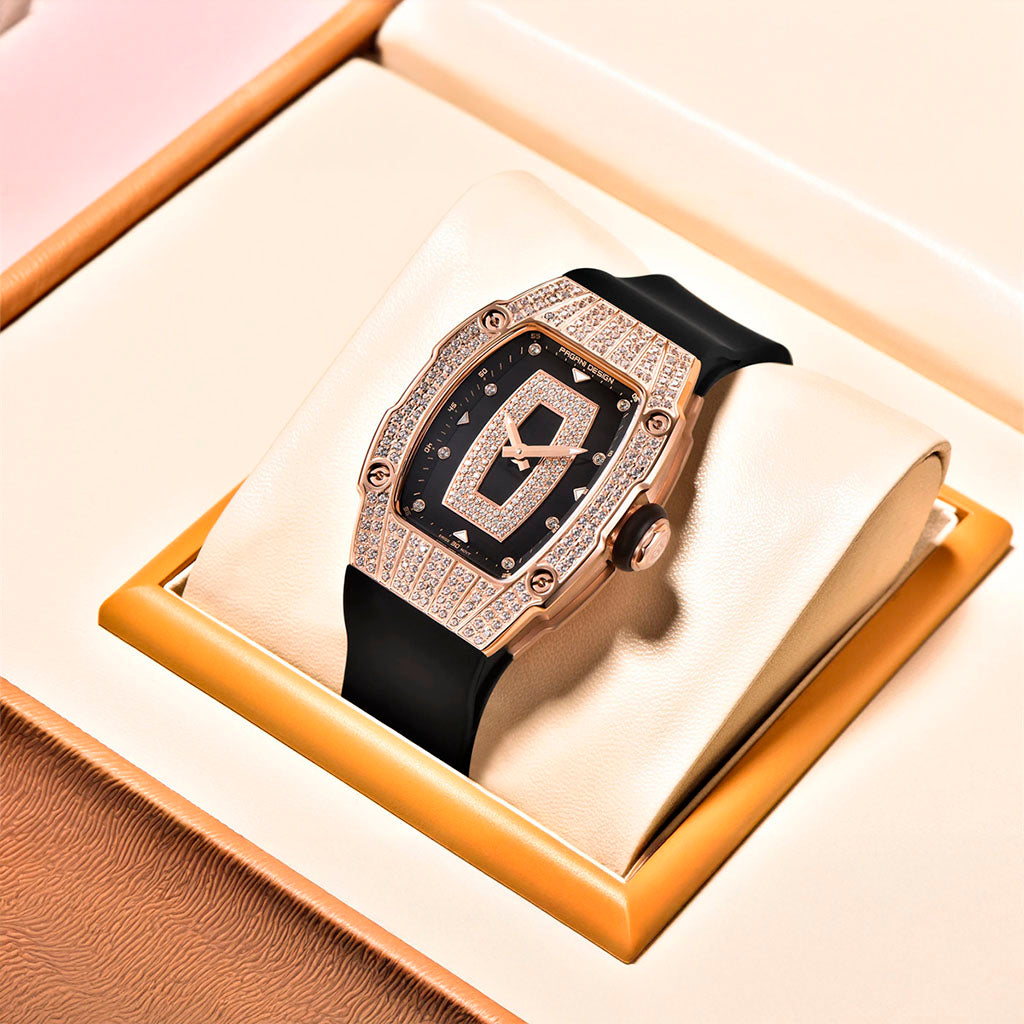 Pagani Design Marigold Women's Watch in Black and Gold