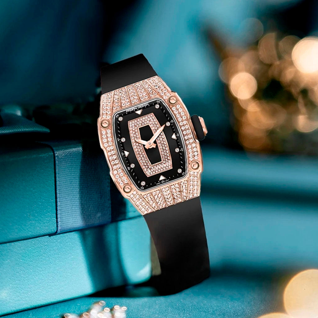 Pagani Design Marigold Women's Watch in Black and Gold
