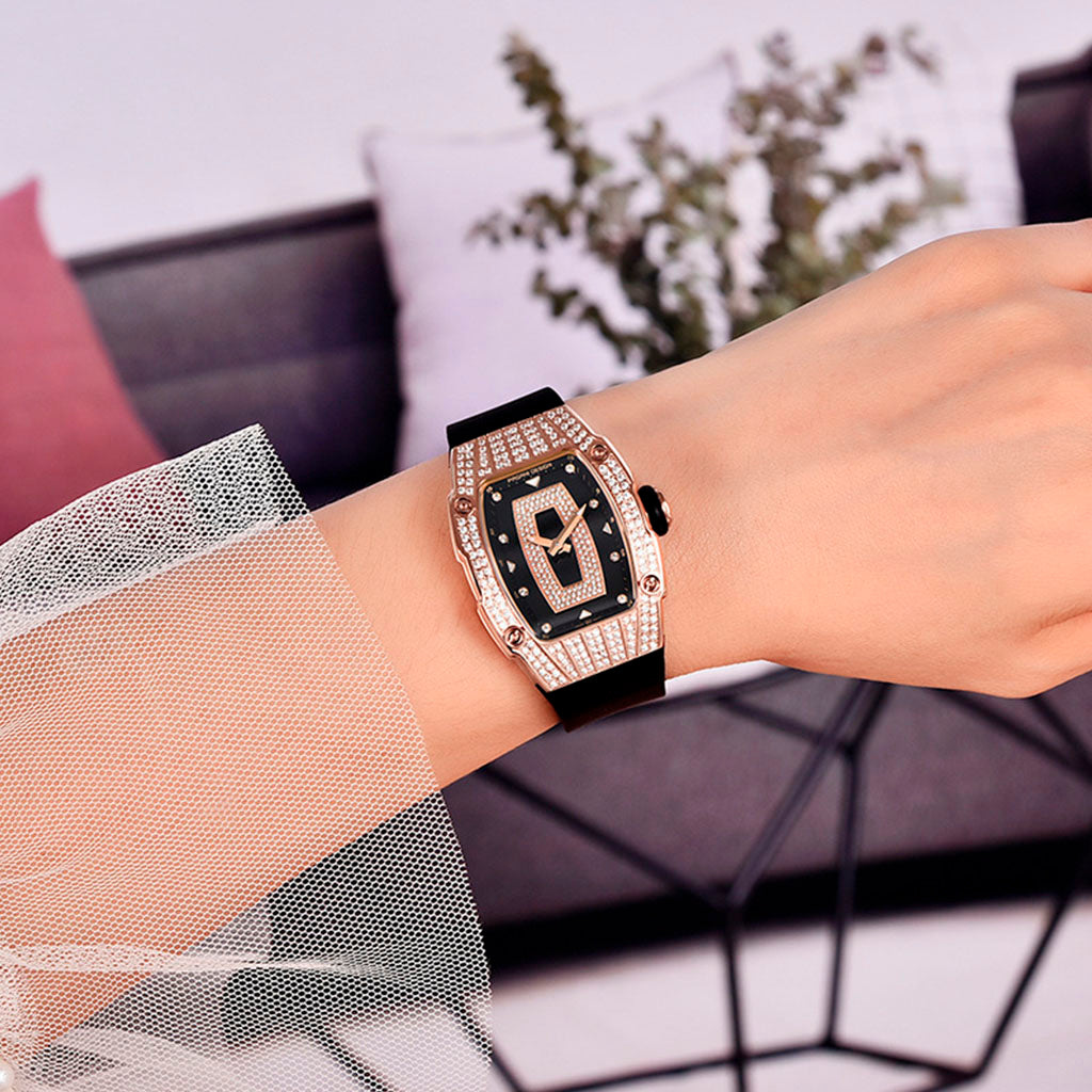 Pagani Design Marigold Women's Watch in Black and Gold