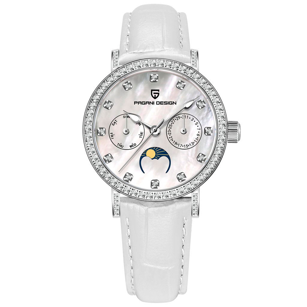 Pagani Design Orchid White Women's Watch