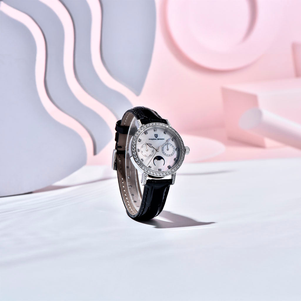 Pagani Design Orchid Black Women's Watch