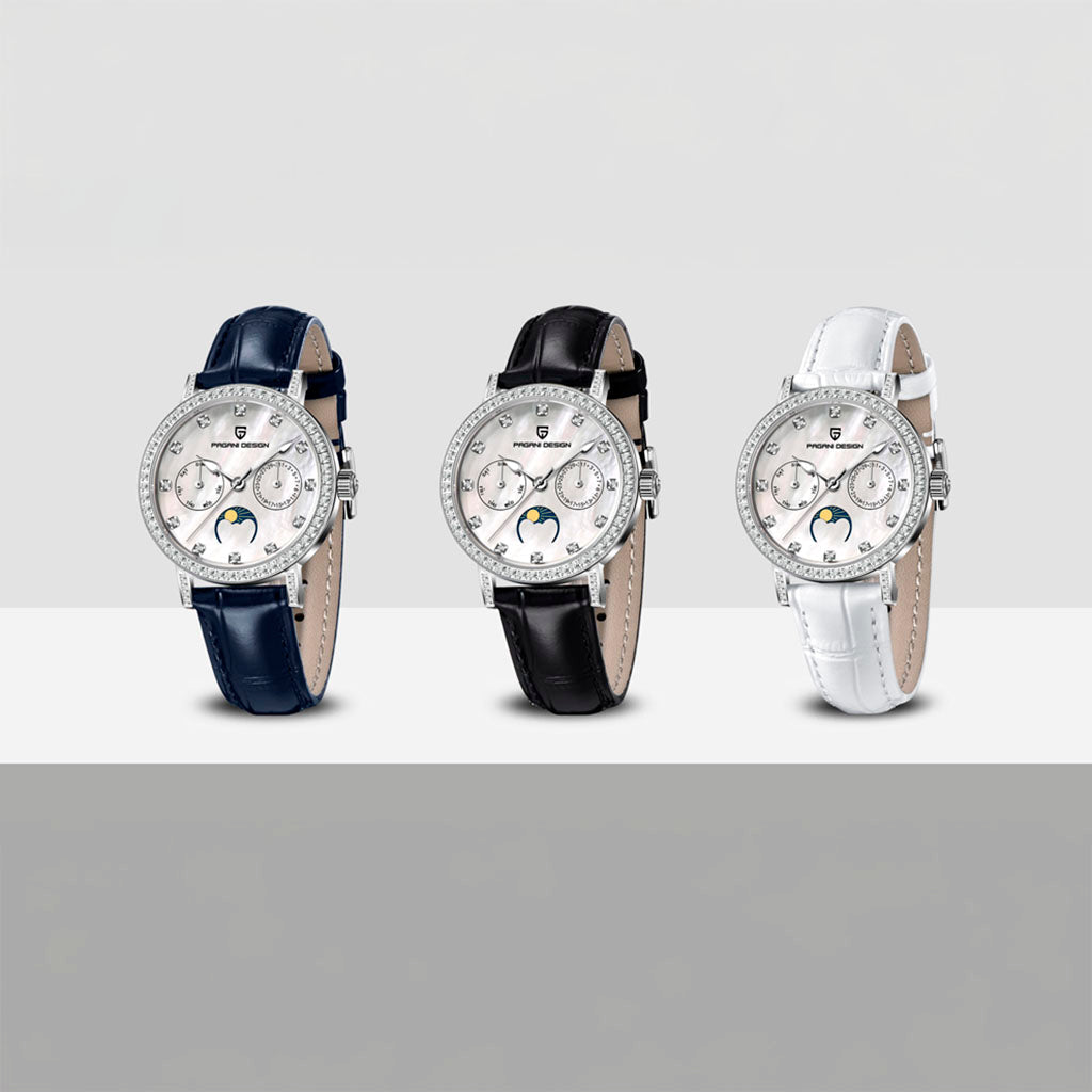 Pagani Design Orchid Blue Women's Watch