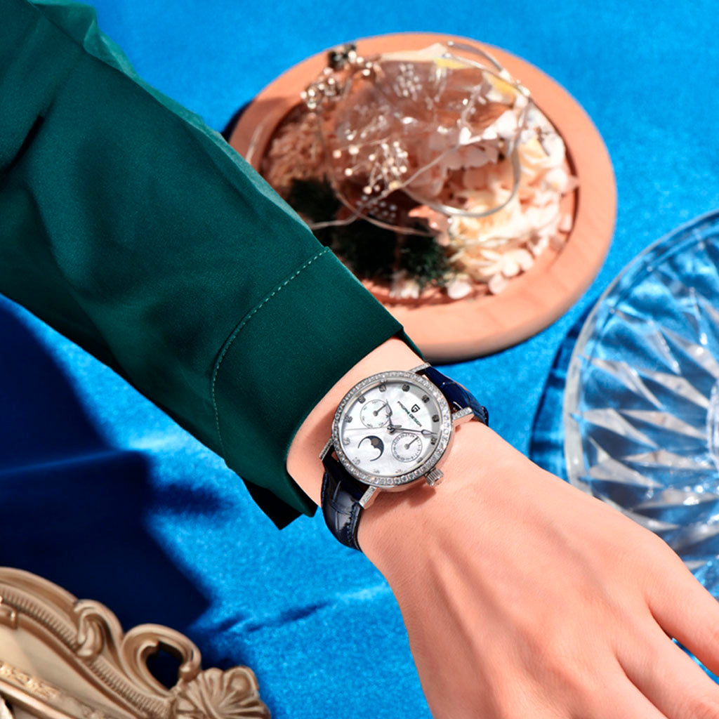 Pagani Design Orchid Blue Women's Watch