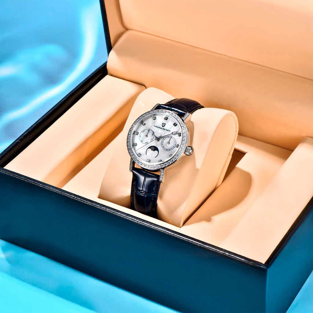 Pagani Design Orchid Blue Women's Watch