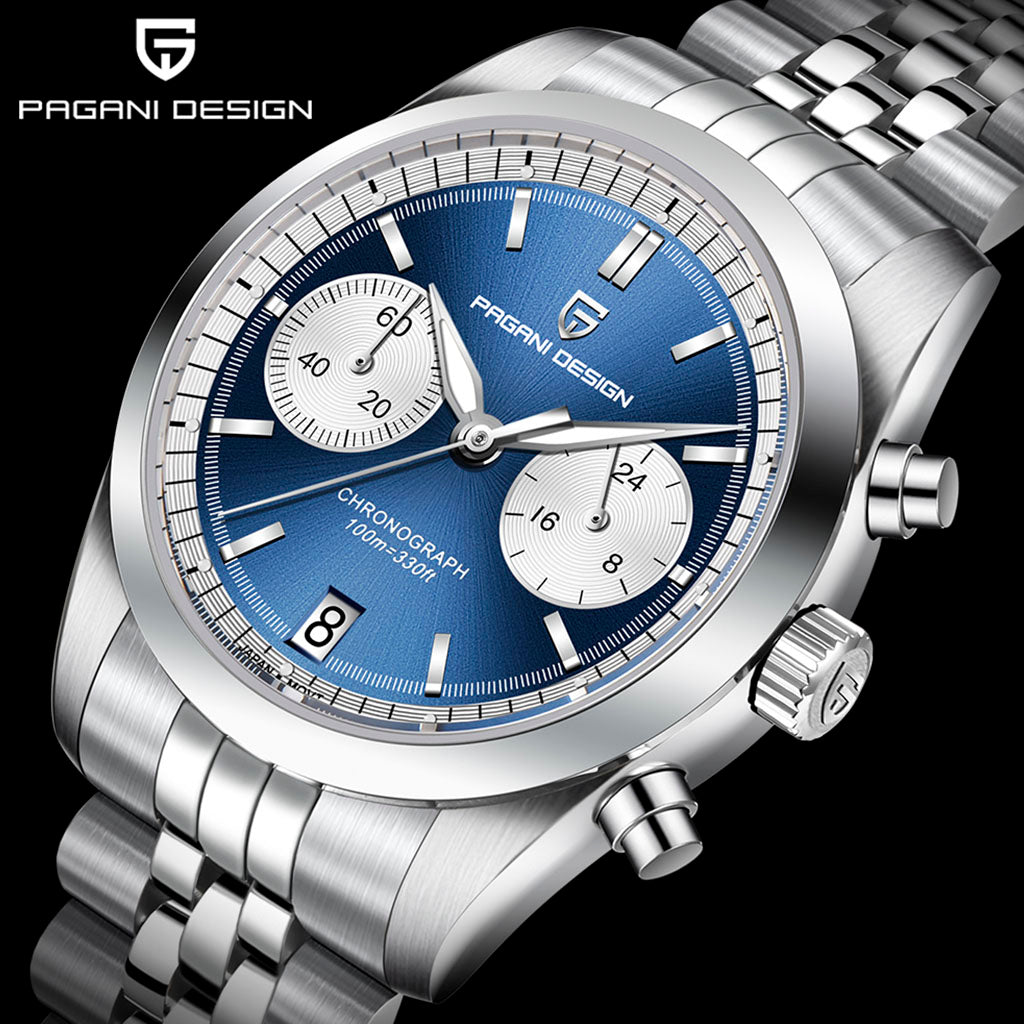 Pagani Design Blue Pilot Watch