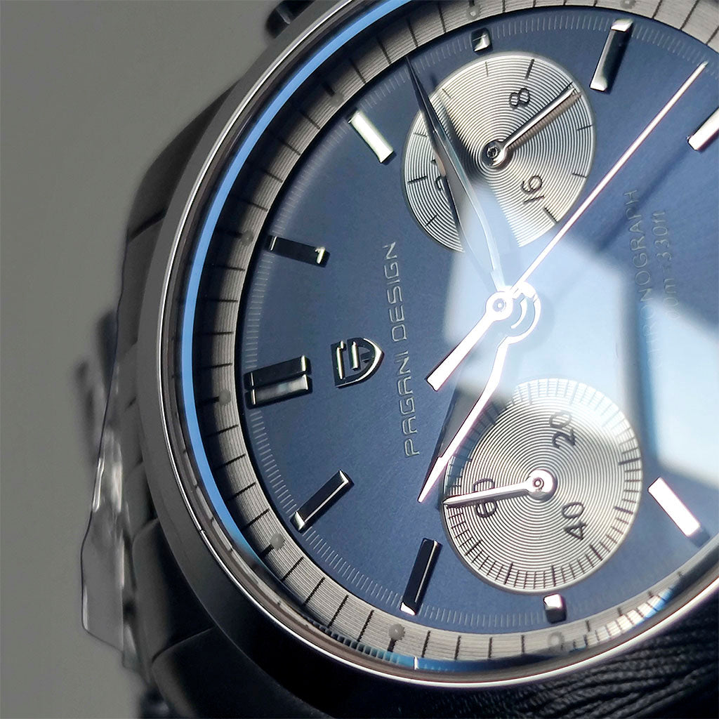 Pagani Design Blue Pilot Watch