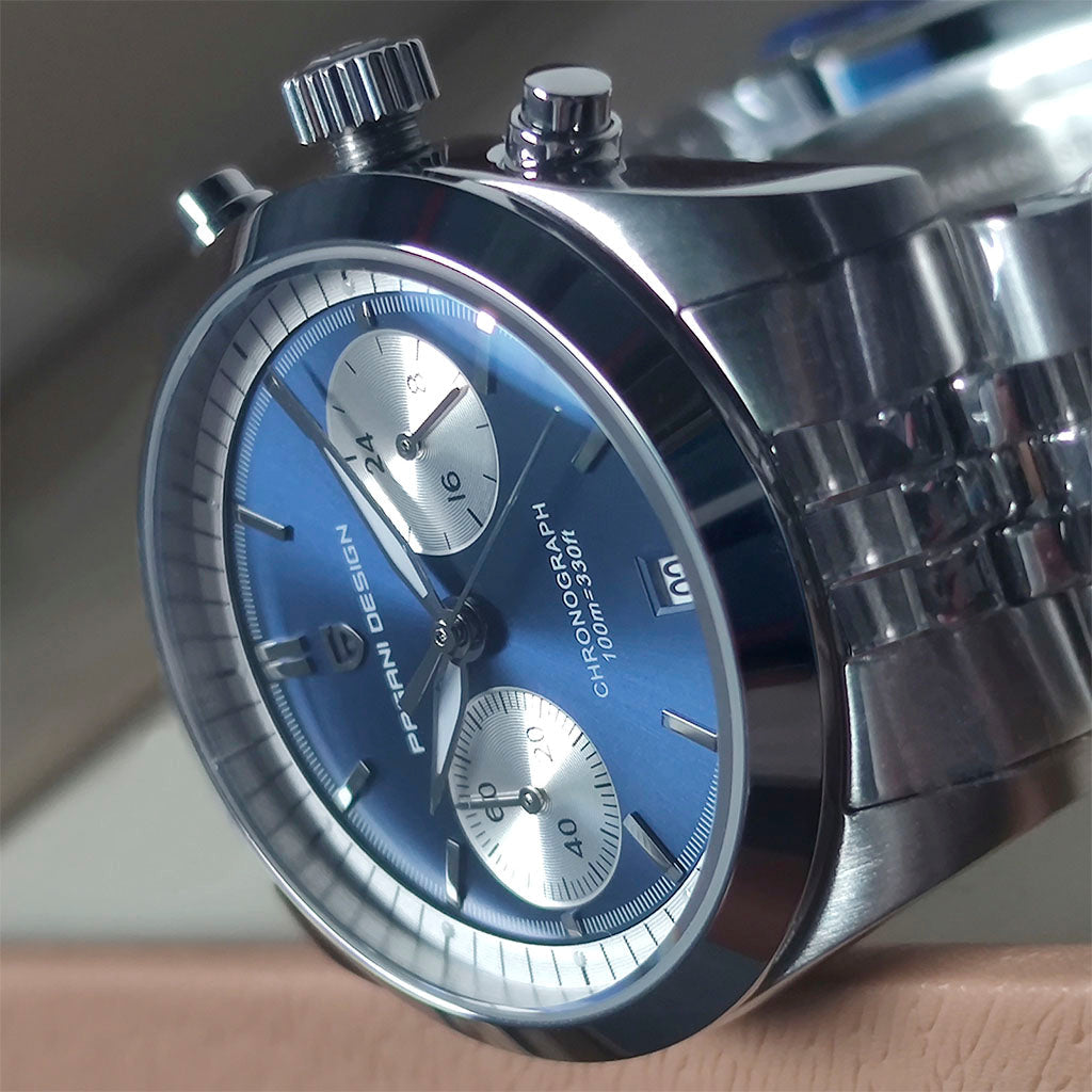 Pagani Design Blue Pilot Watch