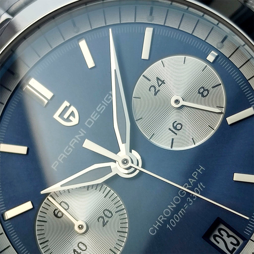 Pagani Design Blue Pilot Watch