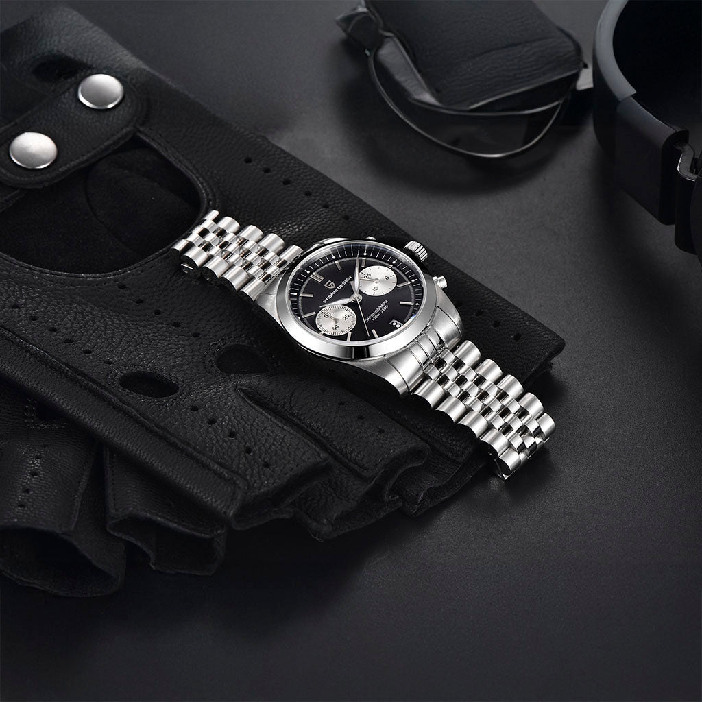 Pagani Design Black Pilot Watch