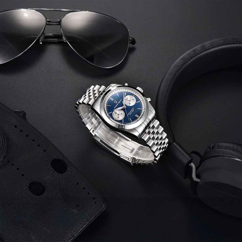 Pagani Design Blue Pilot Watch