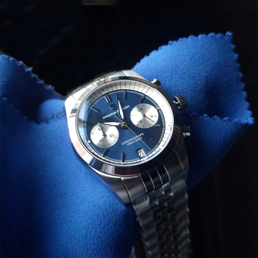 Pagani Design Blue Pilot Watch