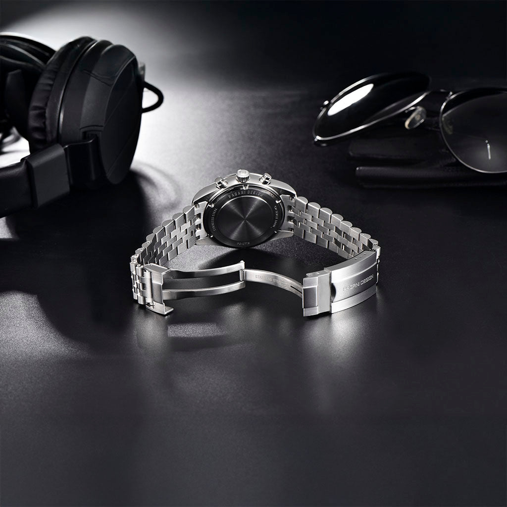 Pagani Design Black Pilot Watch