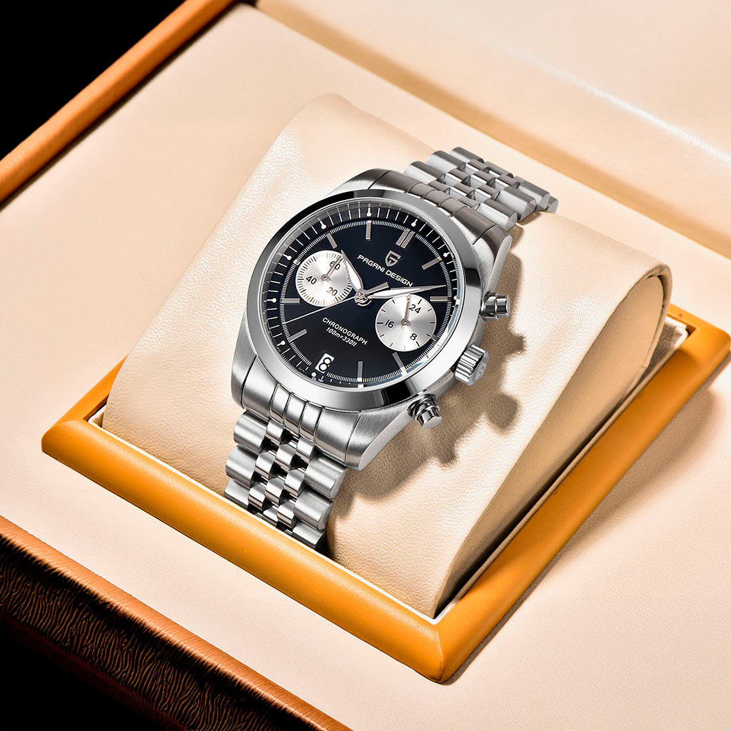 Pagani Design Black Pilot Watch