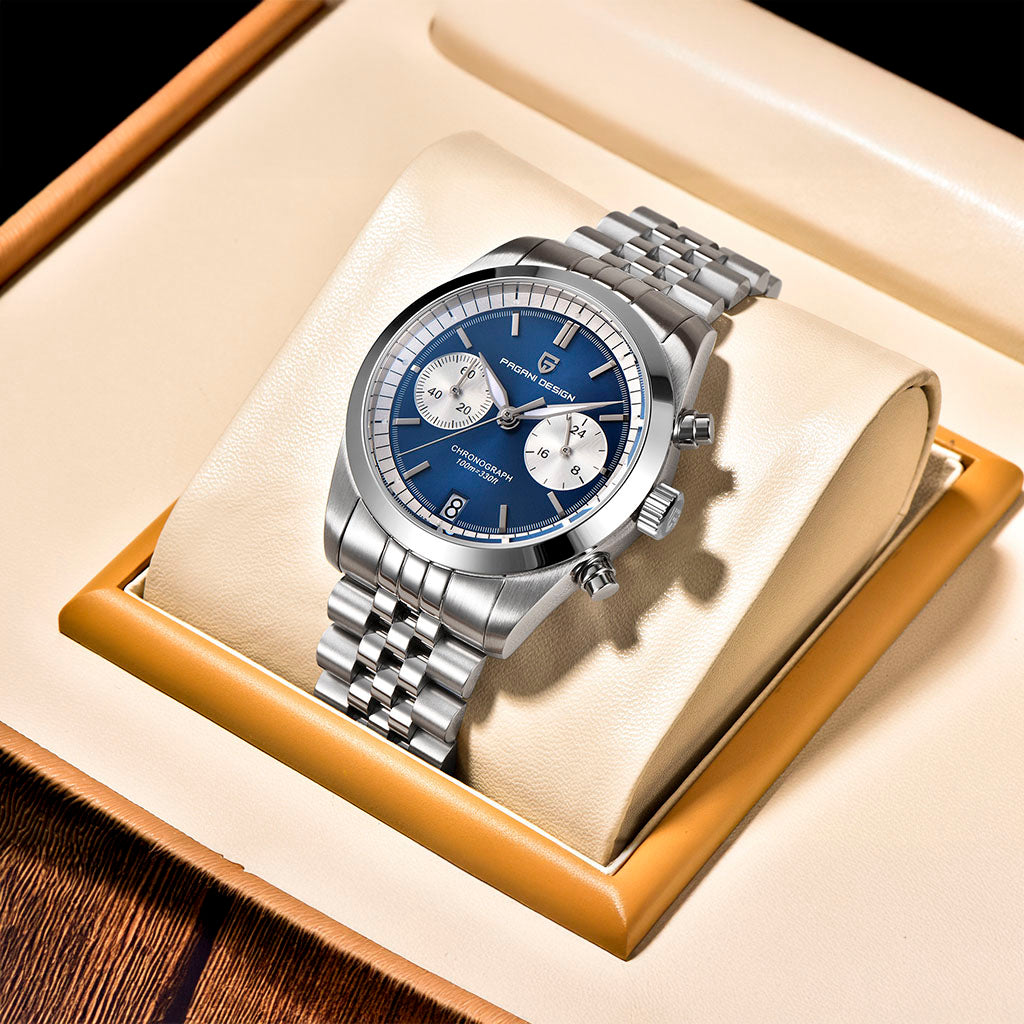 Pagani Design Blue Pilot Watch