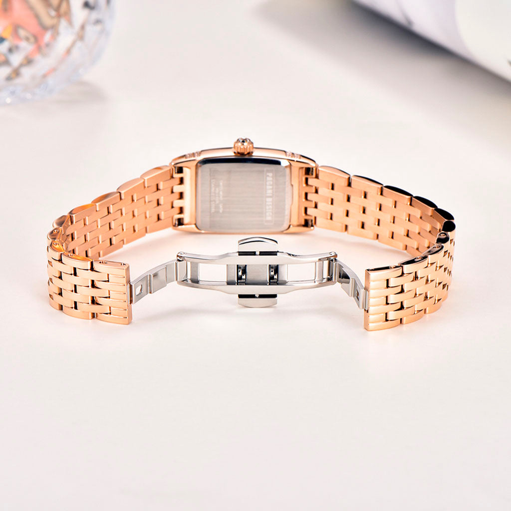 Pagani Design Women's Sunflower Gold and Red Watch