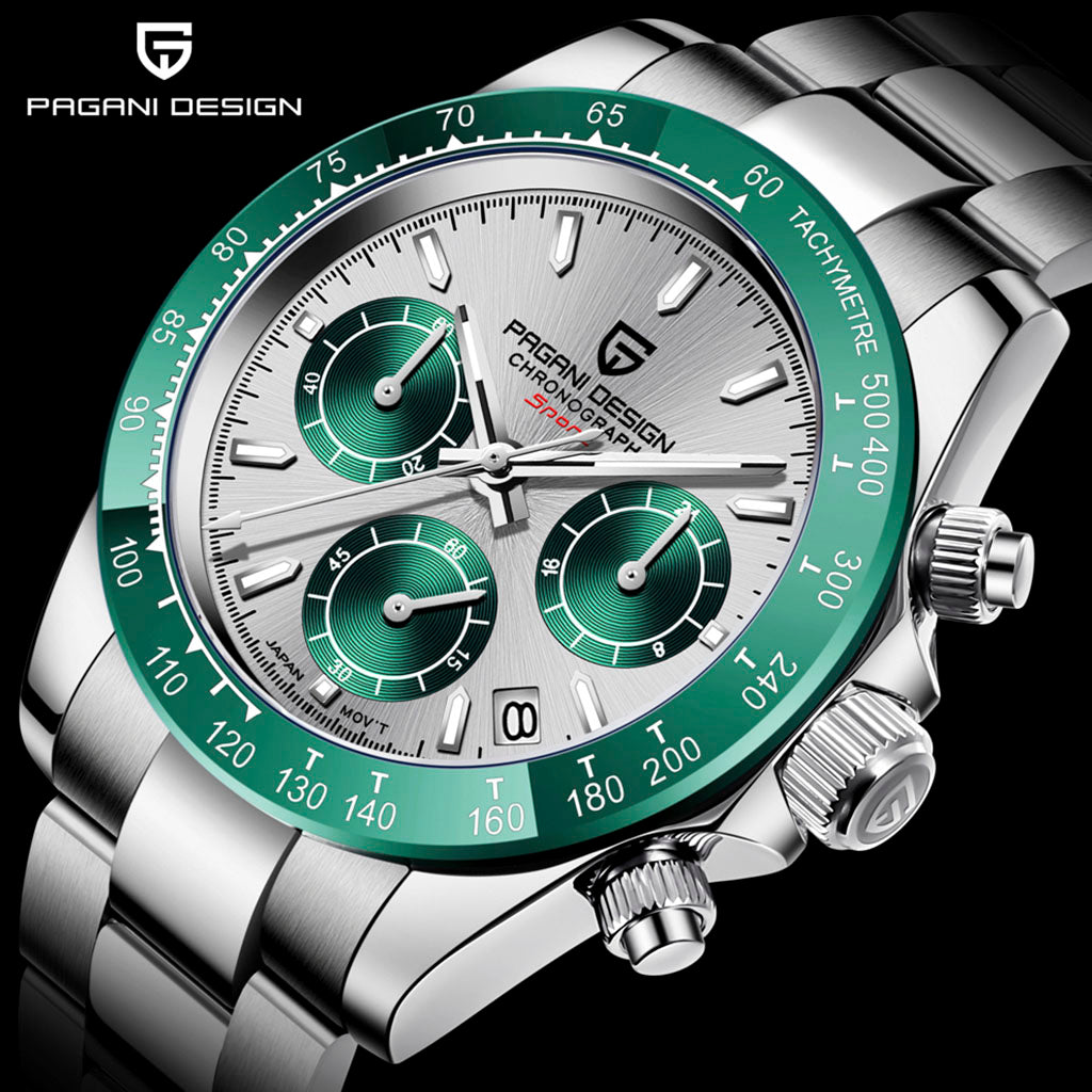 Pagani Design Veraci Silver and Green