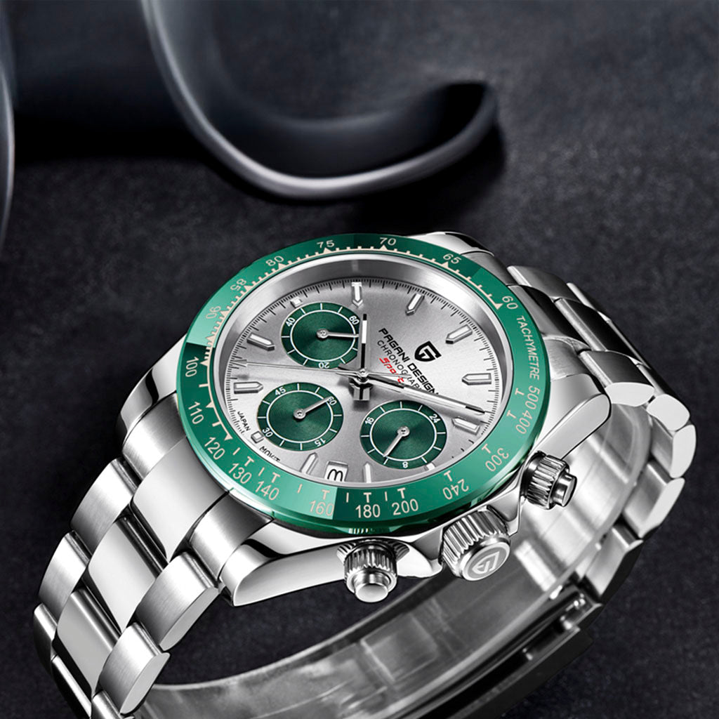 Pagani Design Veraci Silver and Green