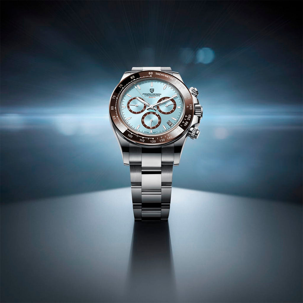 Pagani Design Veraci Brown & Blue Watch
