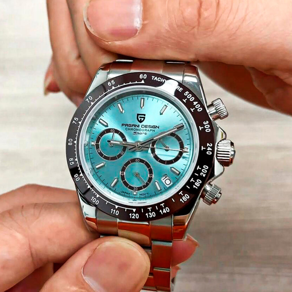 Pagani Design Veraci Brown & Blue Watch
