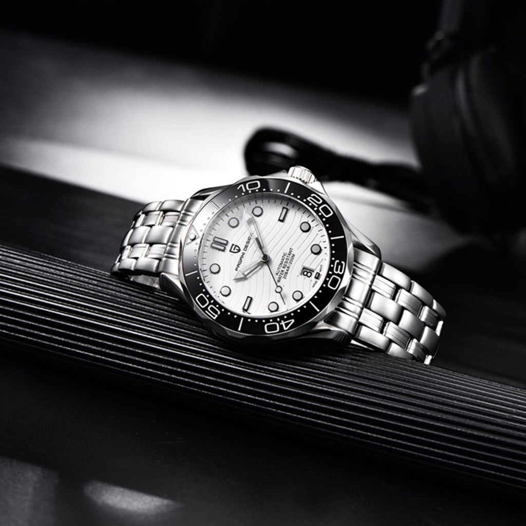 Pagani Design Veracius White Stainless Steel Bracelet