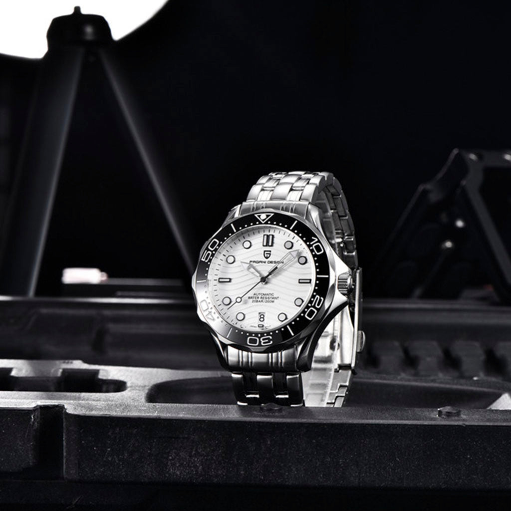 Pagani Design Veracius White Stainless Steel Bracelet