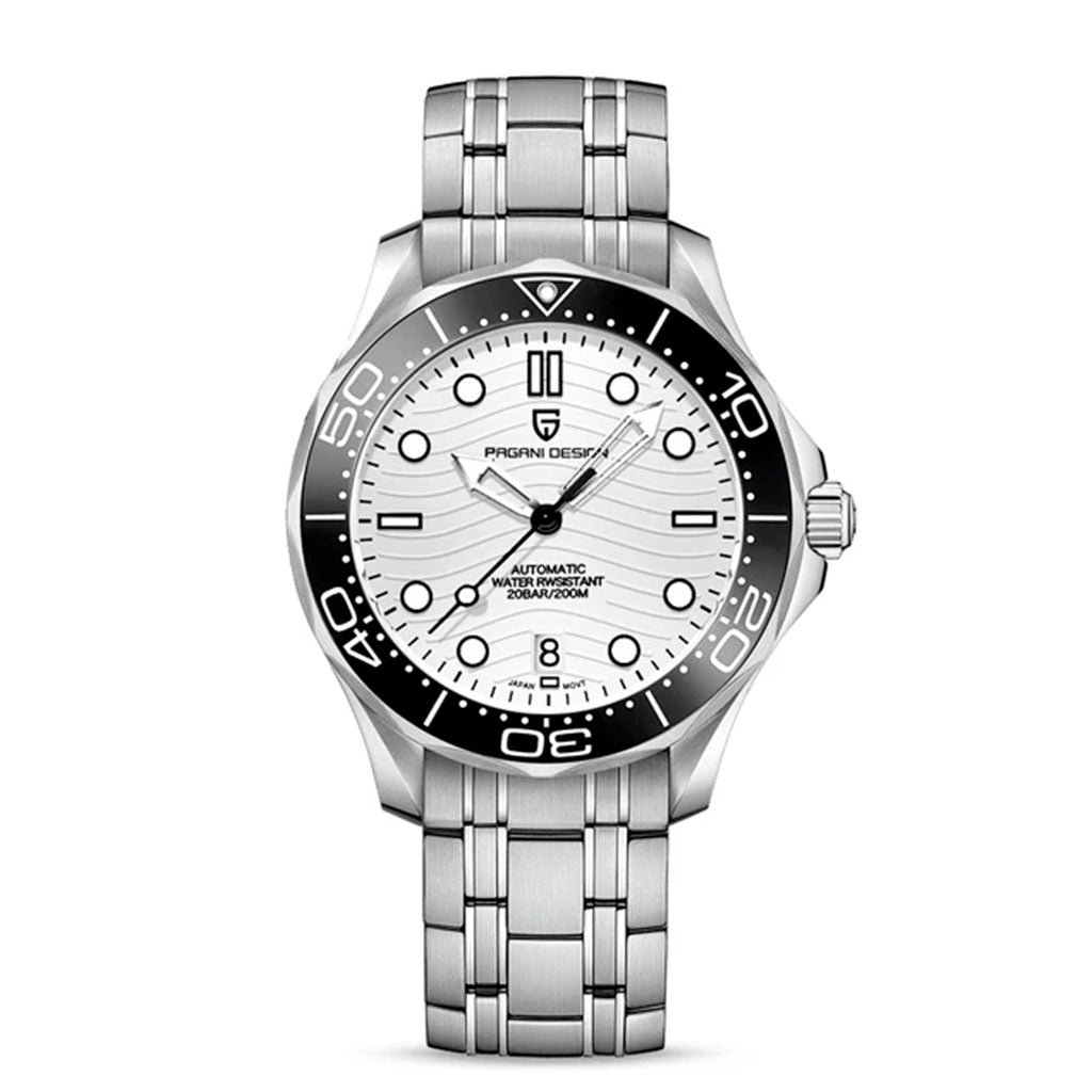Pagani Design Veracius White Stainless Steel Bracelet