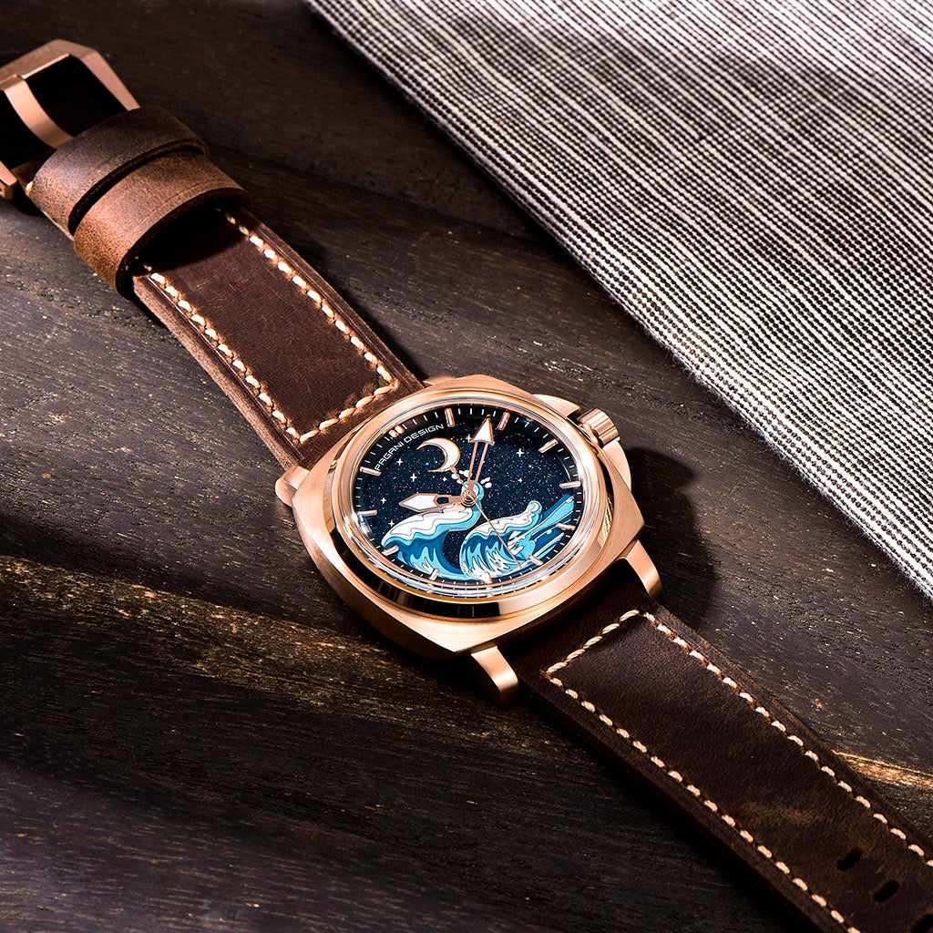 Pagani Design Wave in Gold and Brown