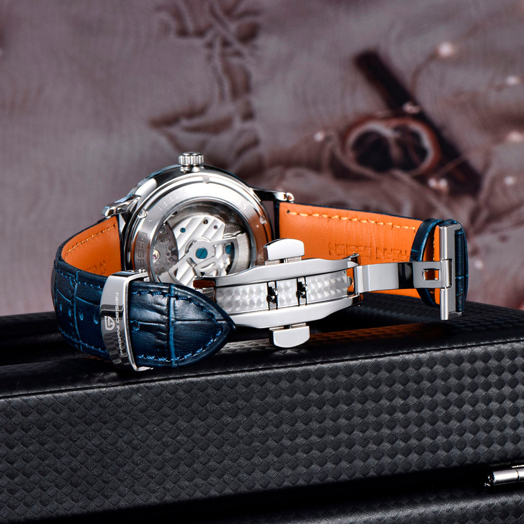 Pagani Design Blue Tourbillon Watch