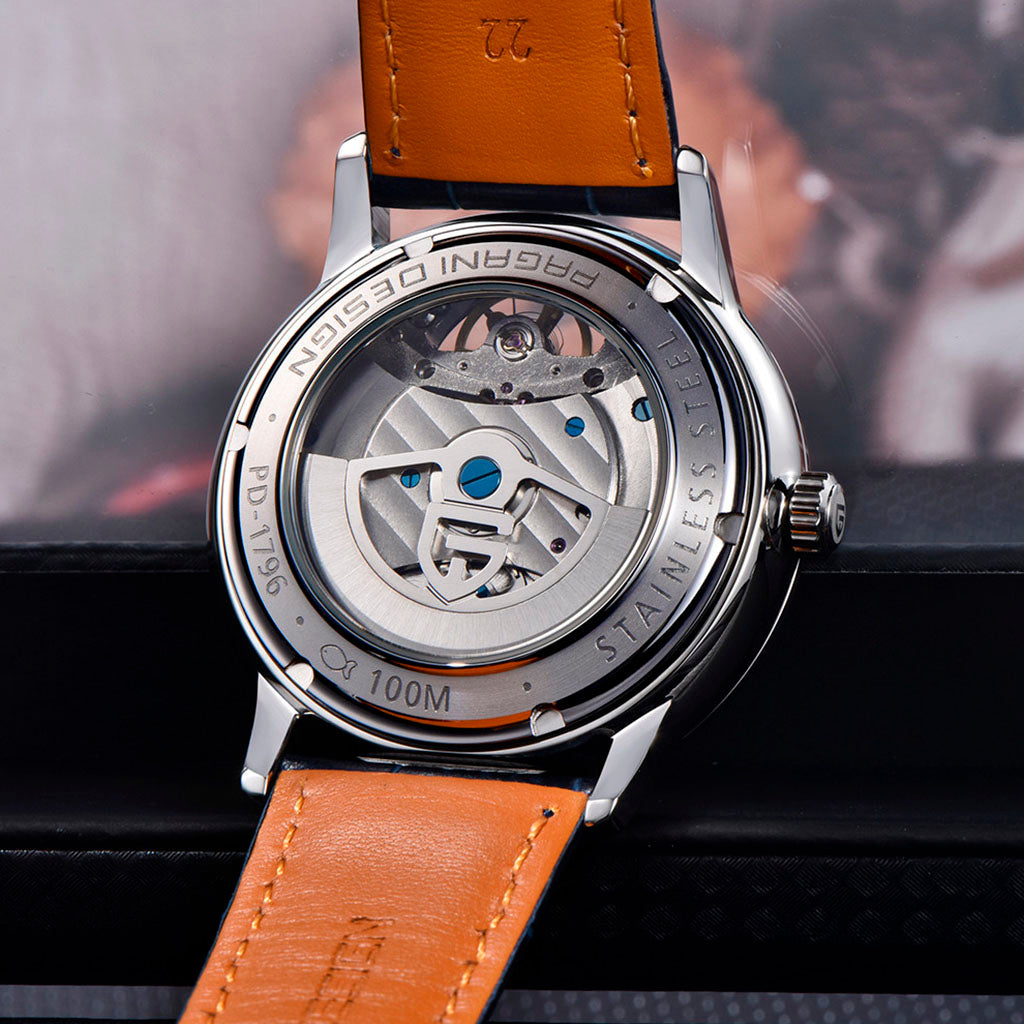 Pagani Design Black and Gold Tourbillon Watch