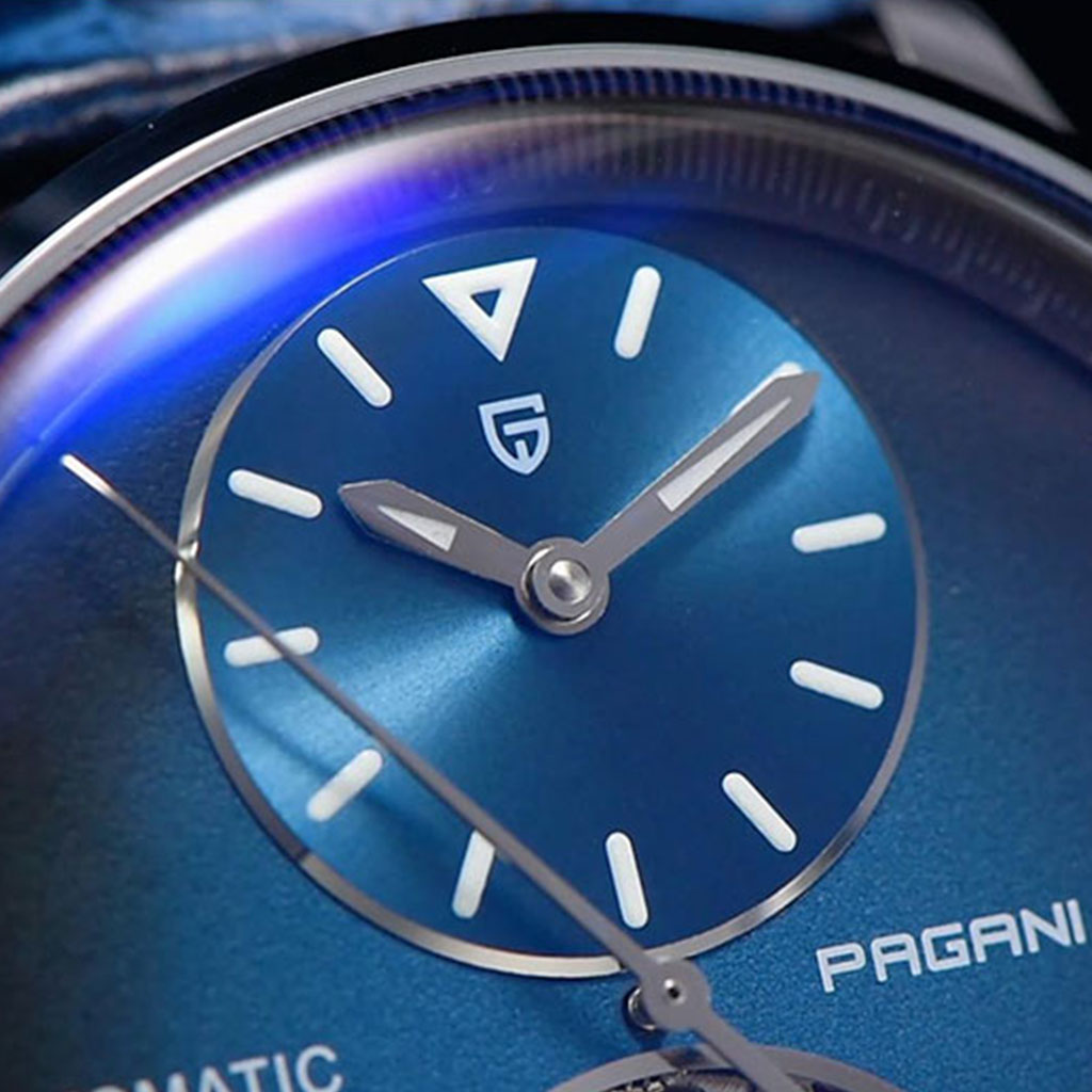 Pagani Design Blue Tourbillon Watch